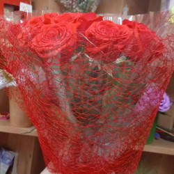 Букет из 9 оранжевых роз